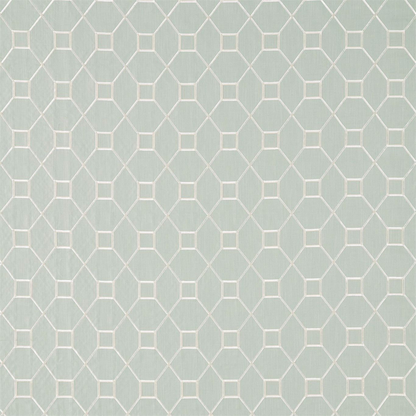 Baroque Trellis Wedgwood/Chalk